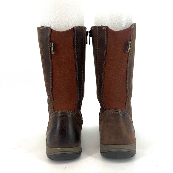 Keen Women's Brown Leather Presidio II Waterproof Mid Calf Boots EU37/US6.5 - Picture 7 of 7